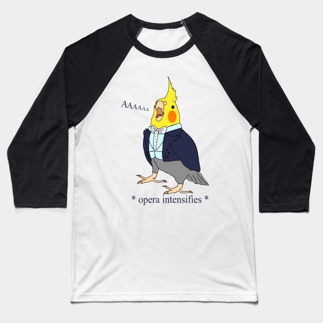 Opera cocktiel Baseball T-Shirt by FandomizedRose